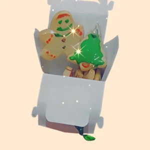 Cajita Galletas navideñas
