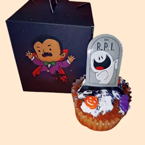 Cajita muffin Vampiro