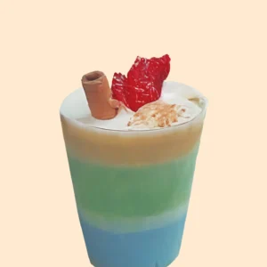 Postre arcoíris